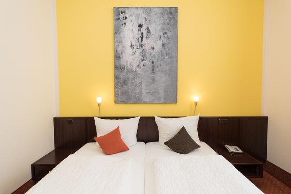 Standard Double Room | In-room safe, desk, free WiFi, bed sheets