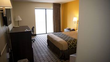 Premium bedding, blackout drapes, iron/ironing board, free WiFi