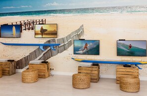 Lasten leikkialue sisätiloissa