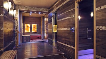 Sauna, tratamientos corporales y aromaterapia