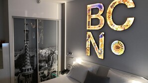 6 bedrooms, minibar, in-room safe, desk - Evenia Rossello (Barcelona)