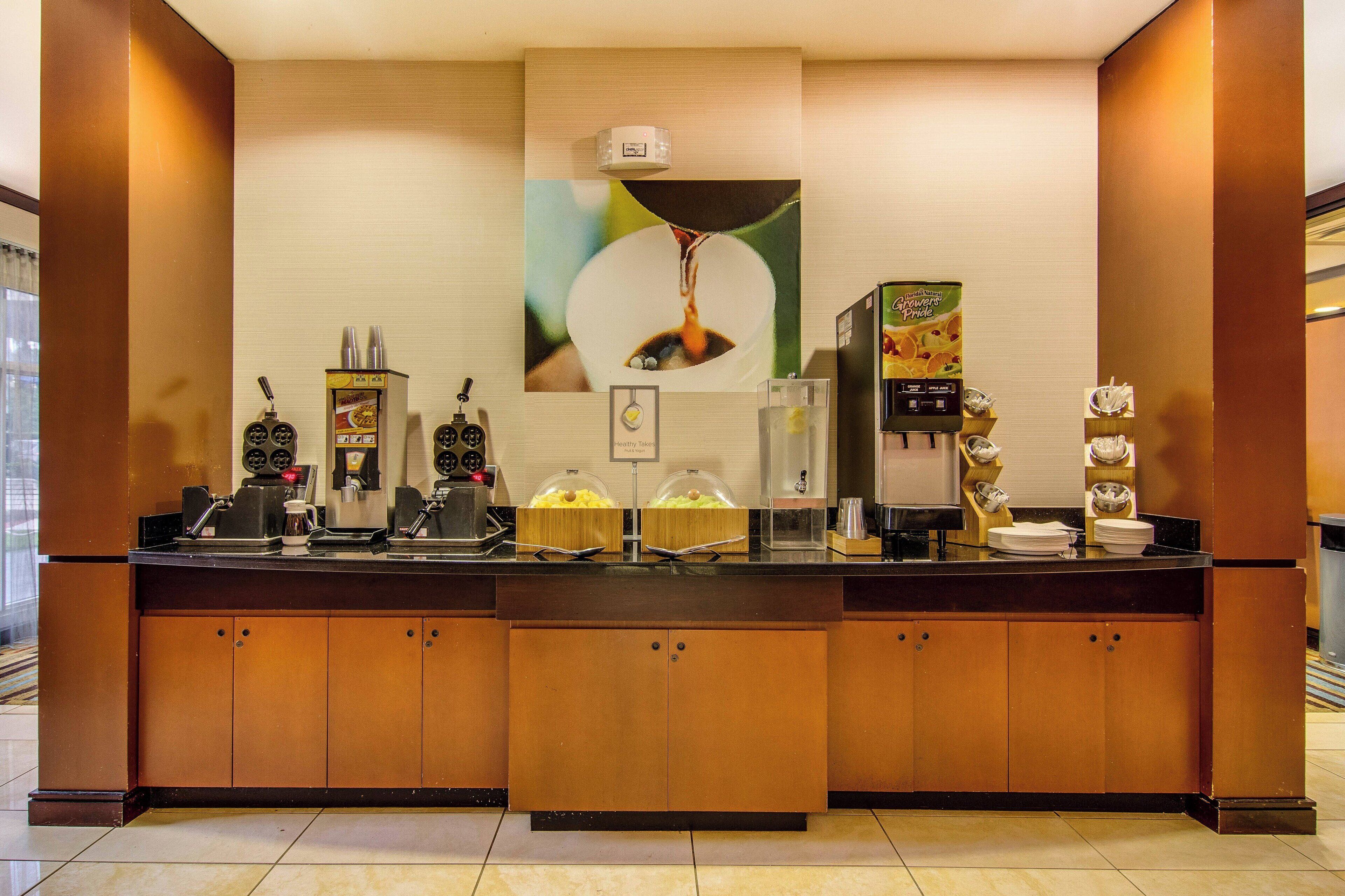 free continental breakfast