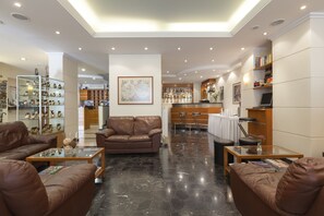 Coin salon dans le hall