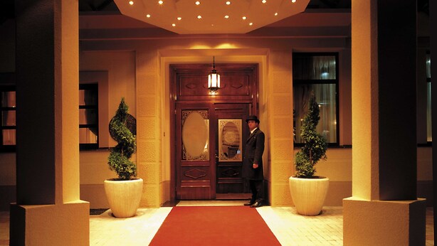 Property entrance - Hotel Zlatnik (Belgrade)