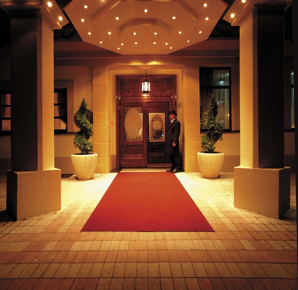 Entrada de la propiedad