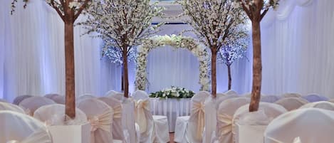 Indoor wedding