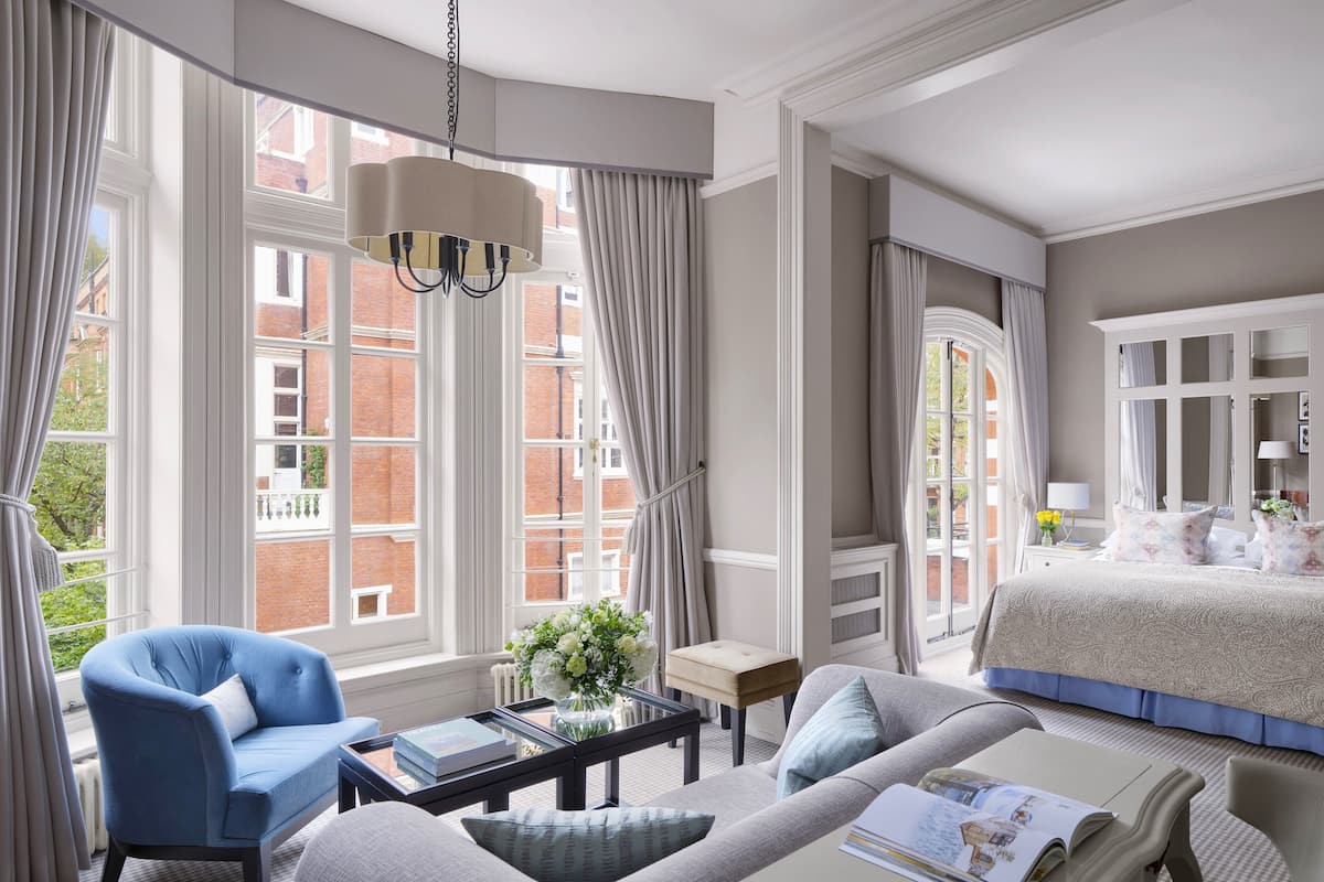 Signature Suite at 11 Cadogan Gardens | 1 soveværelse, premium-sengetøj, dundyner, pengeskab på værelset