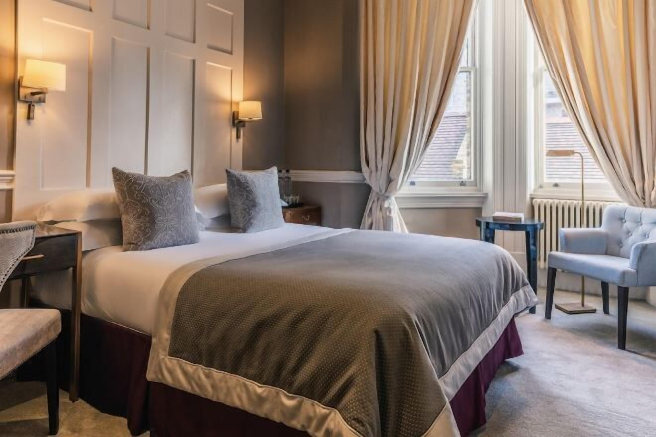 Premium bedding, down duvets, in-room safe, individually decorated