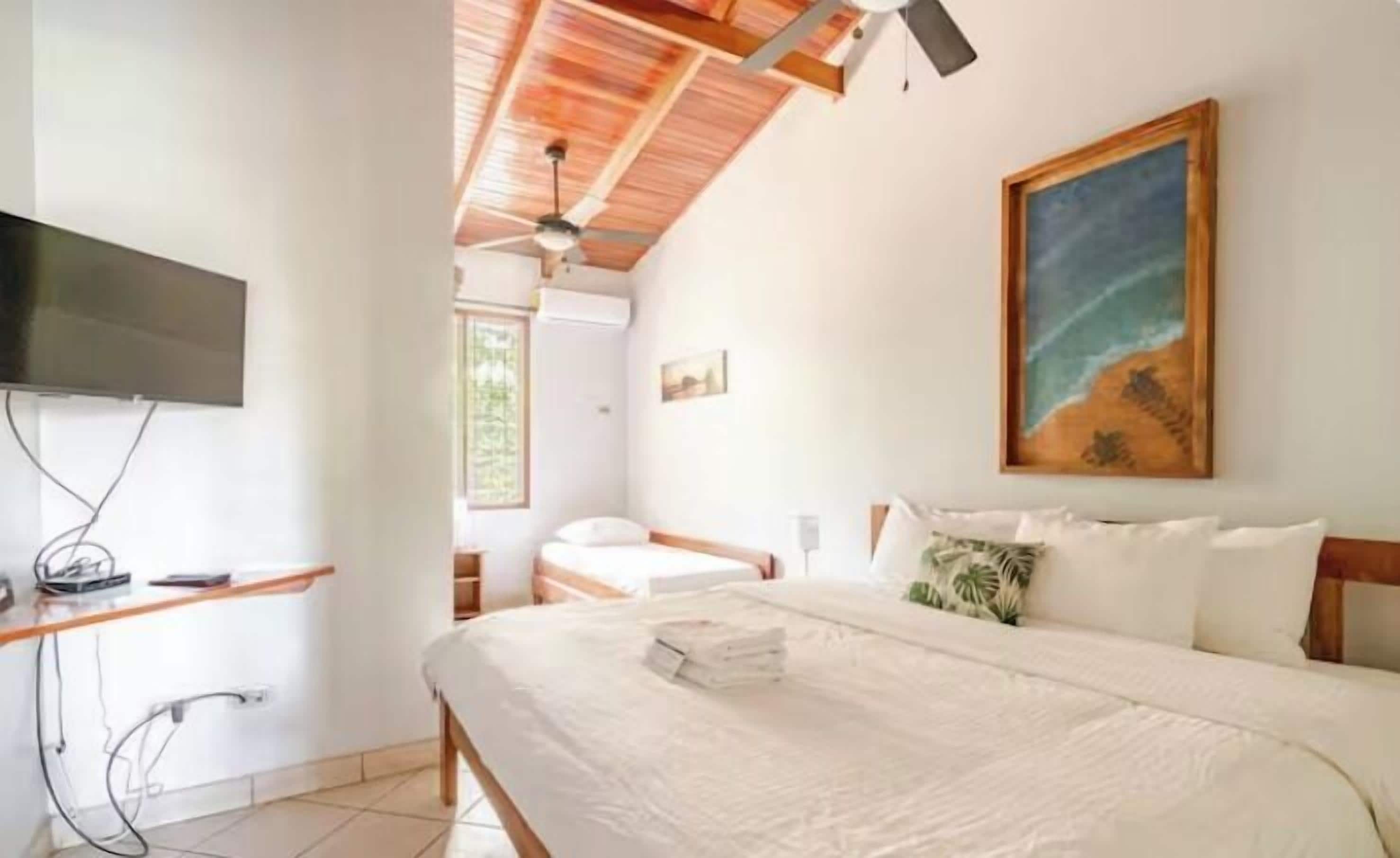 Superior Room, Multiple Beds, Refrigerator & Microwave, Pool View | Premium bedding, down duvets, individually decorated