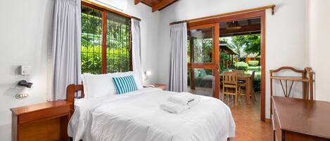 Family Suite, 3 Bedrooms, Kitchen, Garden View | Premium bedding, down duvets, individually decorated