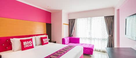 デラックス ルーム | ミニバー、セーフティボックス (室内)、デスク、防音設備