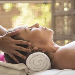 Salas para tratamentos a dois, manicure e pedicure