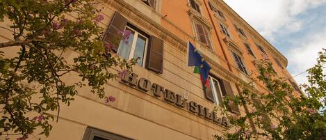 Façade de l’hébergement