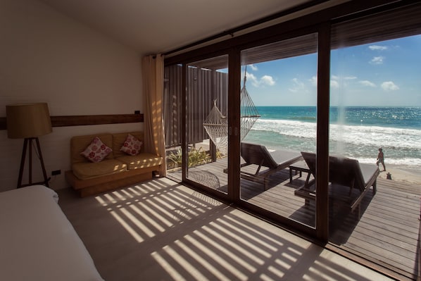 Bungalow, Beachfront | Terrace/patio - Baan Talay Resort (Koh Samui)