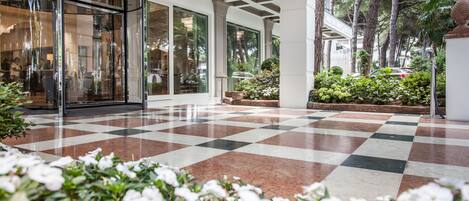 Fassade der Unterkunft