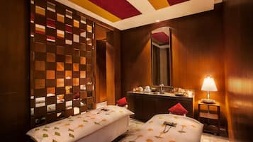 Body treatments, body scrubs, facials, manicures and pedicures