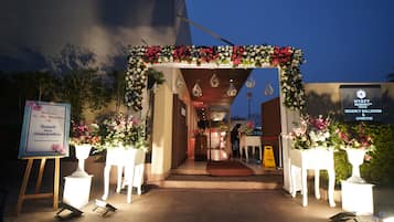 Espace mariage en plein air