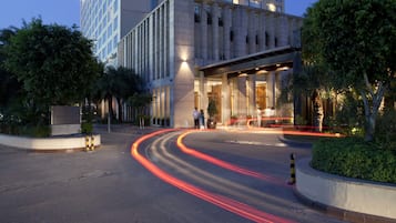 Front of property – evening/night