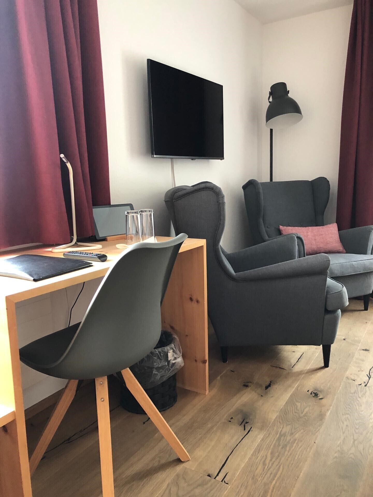 comfort double room, 1 double bed, patio, mountain view | hypo-allergenic bedding, down duvets, in-room safe, blackout curtains