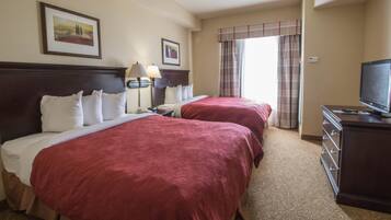 Suite, 2 camas Queen size, para no fumadores (1 Bedroom)