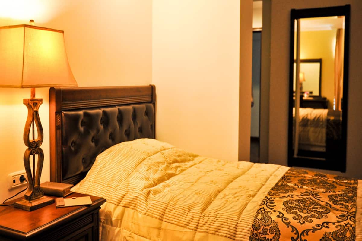 Standaard kamer | Lakens van Egyptisch katoen, luxe beddengoed, donzen dekbedden