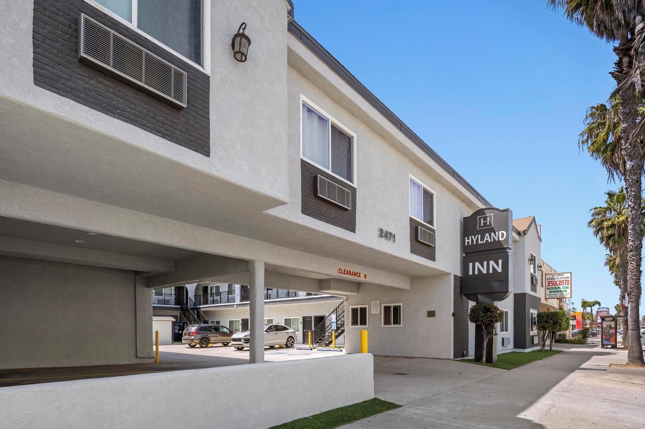 Façade de l’hébergement