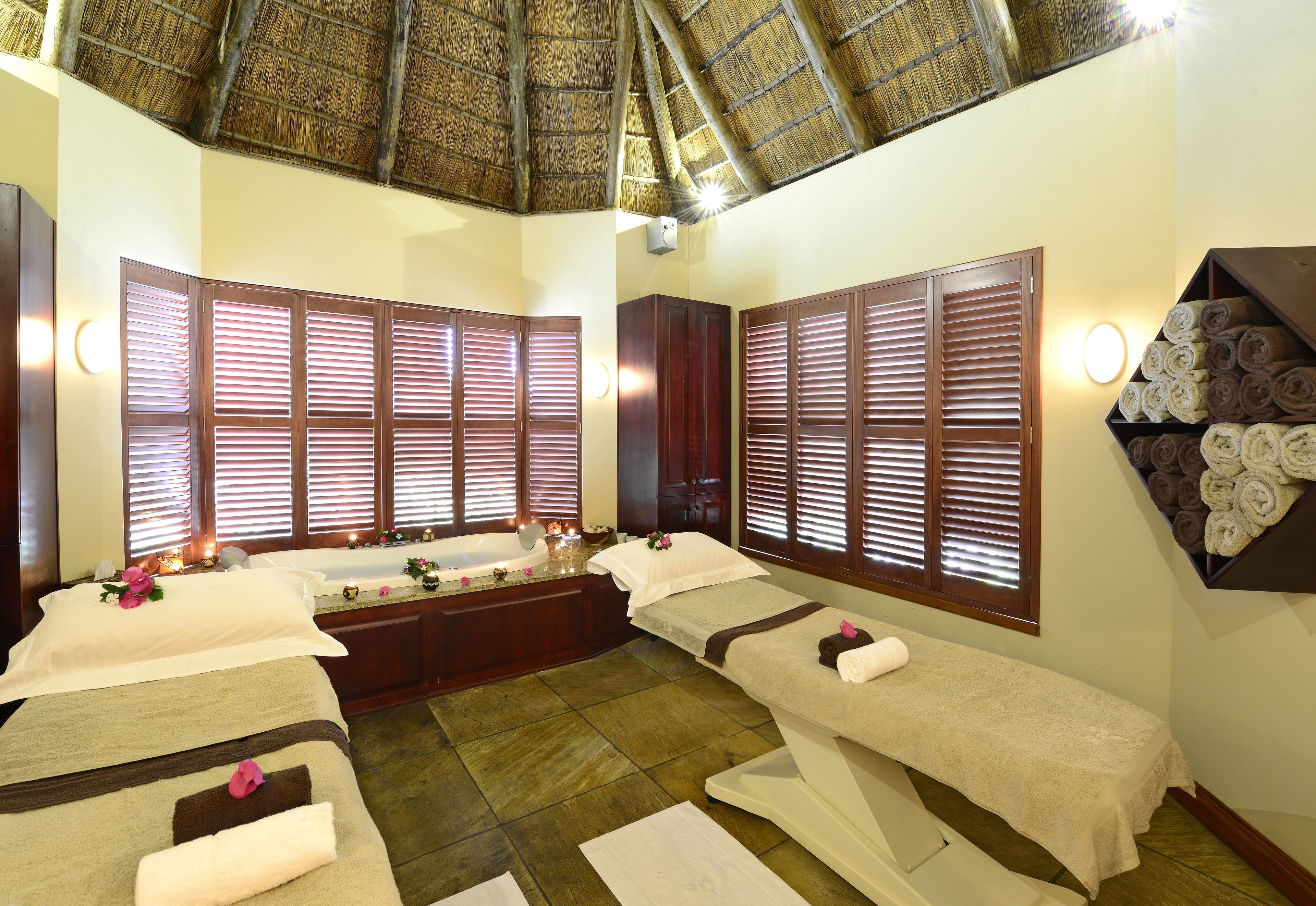 hot tub, steam room, body treatments, hot stone massages