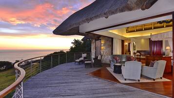 Lyxsvit - utsikt mot stranden | Utsikt från rummet