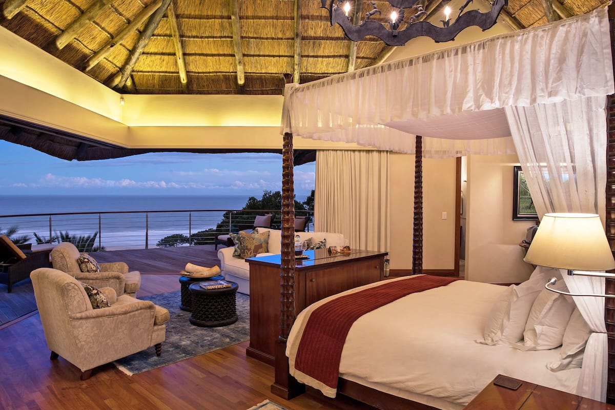 Luxury-Suite, Strandblick | Allergikerbettwaren, Select-Comfort-Betten, Minibar, Zimmersafe