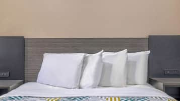 Desk, iron/ironing board, free WiFi, bed sheets