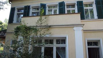 Fassade der Unterkunft