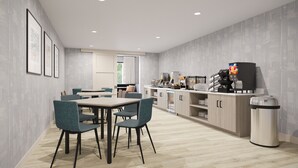 Breakfast area