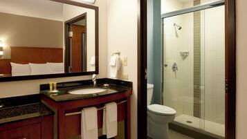 Free toiletries, hair dryer, towels, soap