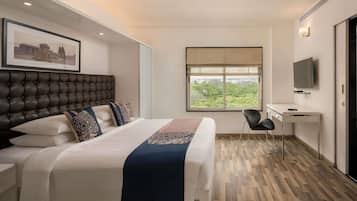 Suite, 1 Schlafzimmer (No Balcony) | Bettwäsche aus ägyptischer Baumwolle, hochwertige Bettwaren
