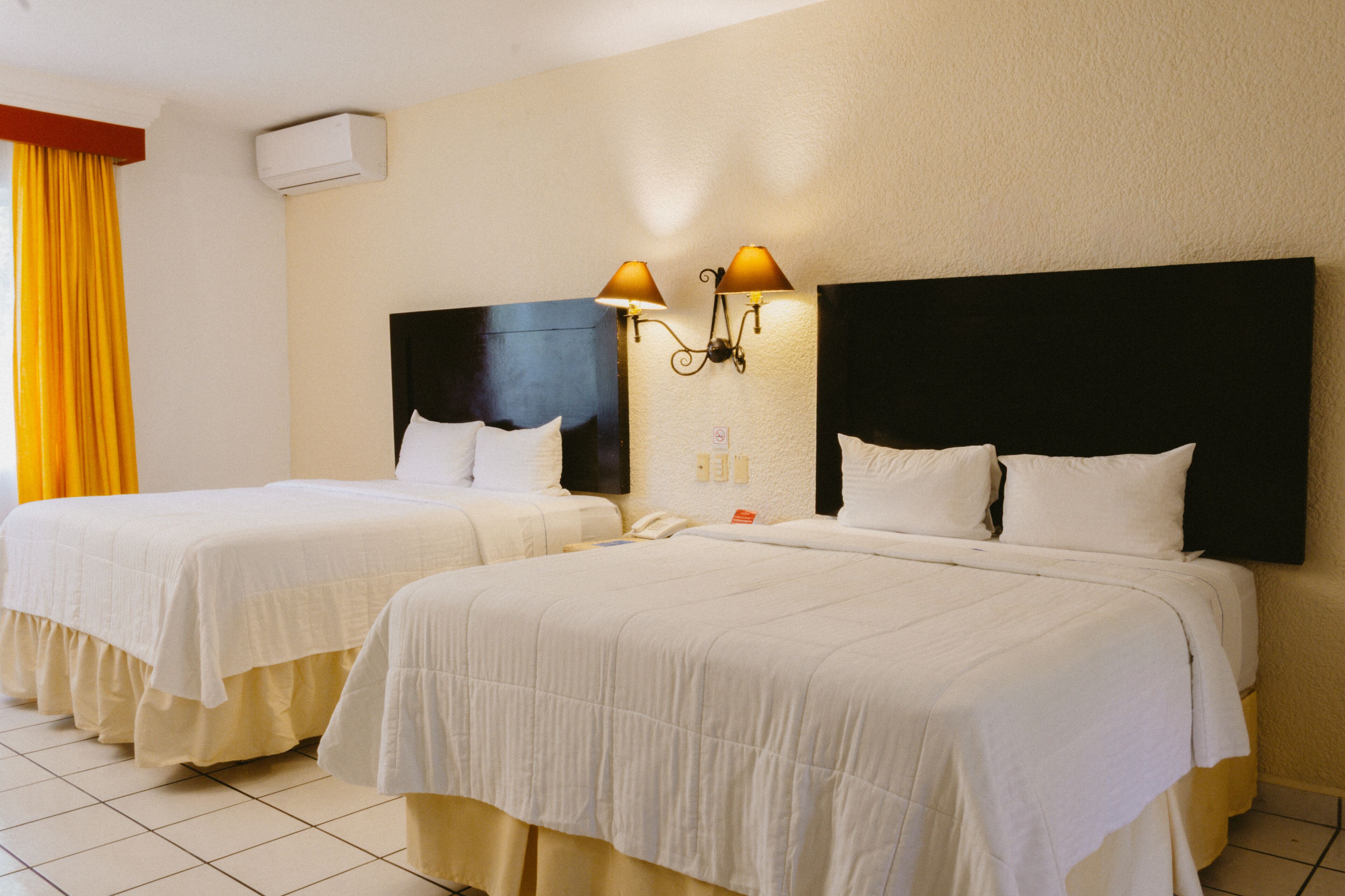 Executive Room, 2 Queen Beds | Desk, blackout curtains, iron/ironing board, free cots/infant beds