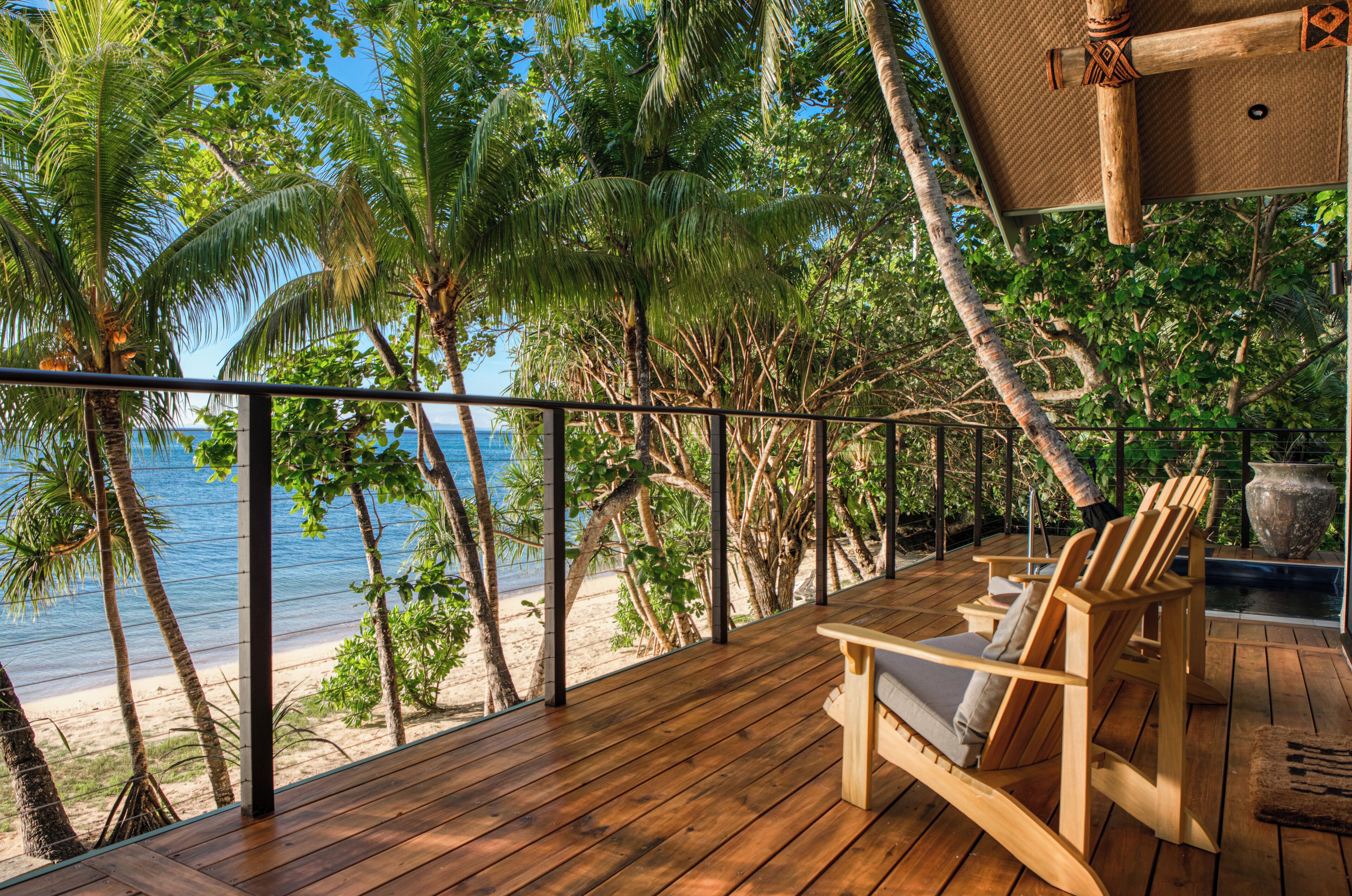 Beach Front Tree House with Plunge Pool | Terrass/Patio