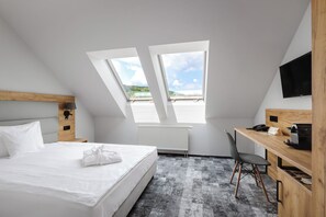 Standardenkeltværelse - 1 enkeltseng | Minibar, skrivebord, strygejern/strygebræt, gratis Wi-Fi