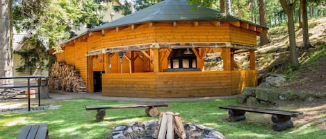 Bröllopsområde utomhus