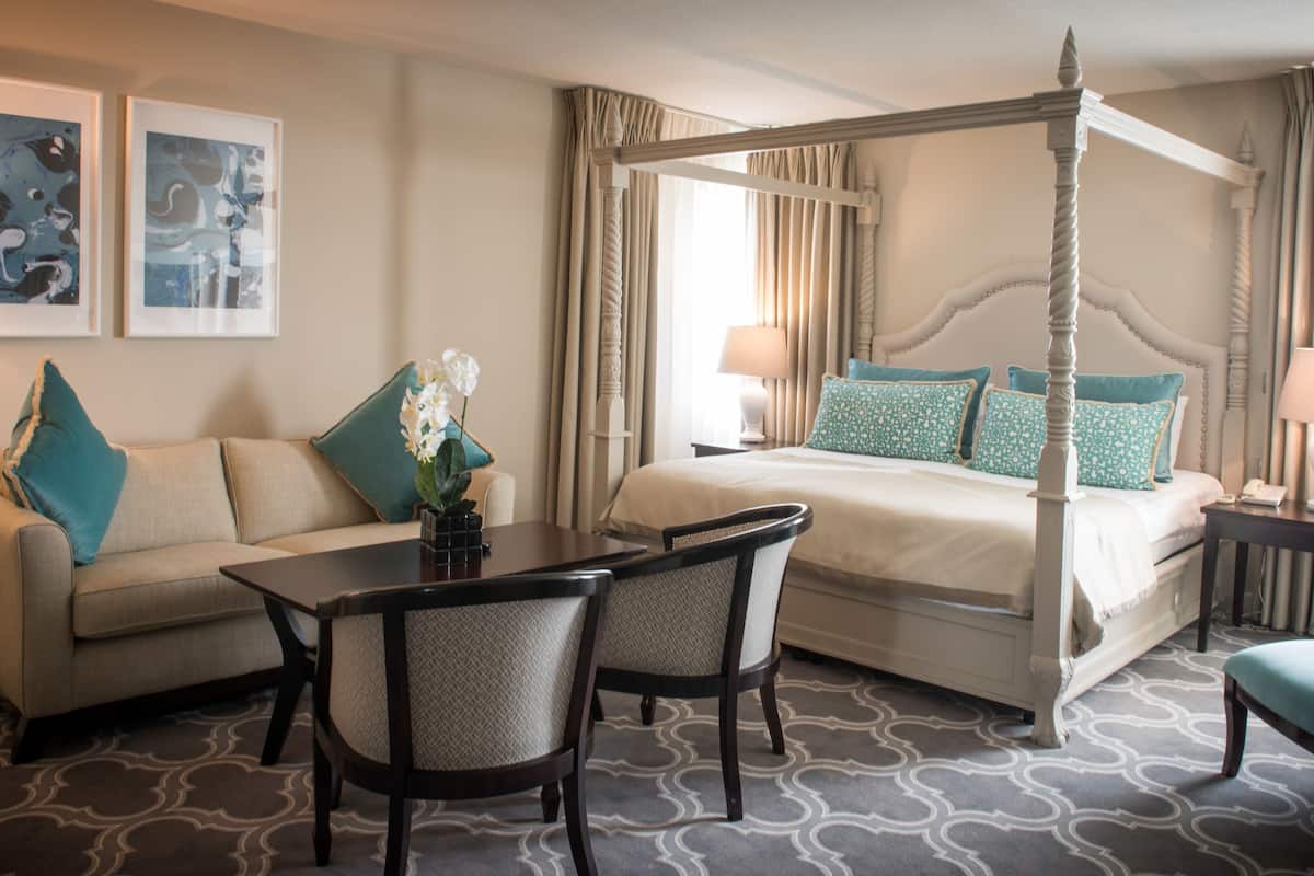 the killeshin suite | 1 bedroom, premium bedding, in-room safe, desk