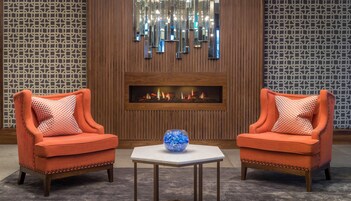 Sala de estar en el lobby