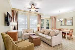 Condo, 3 Bedrooms | Living area - Royal Dunes Resort (Hilton Head Island)