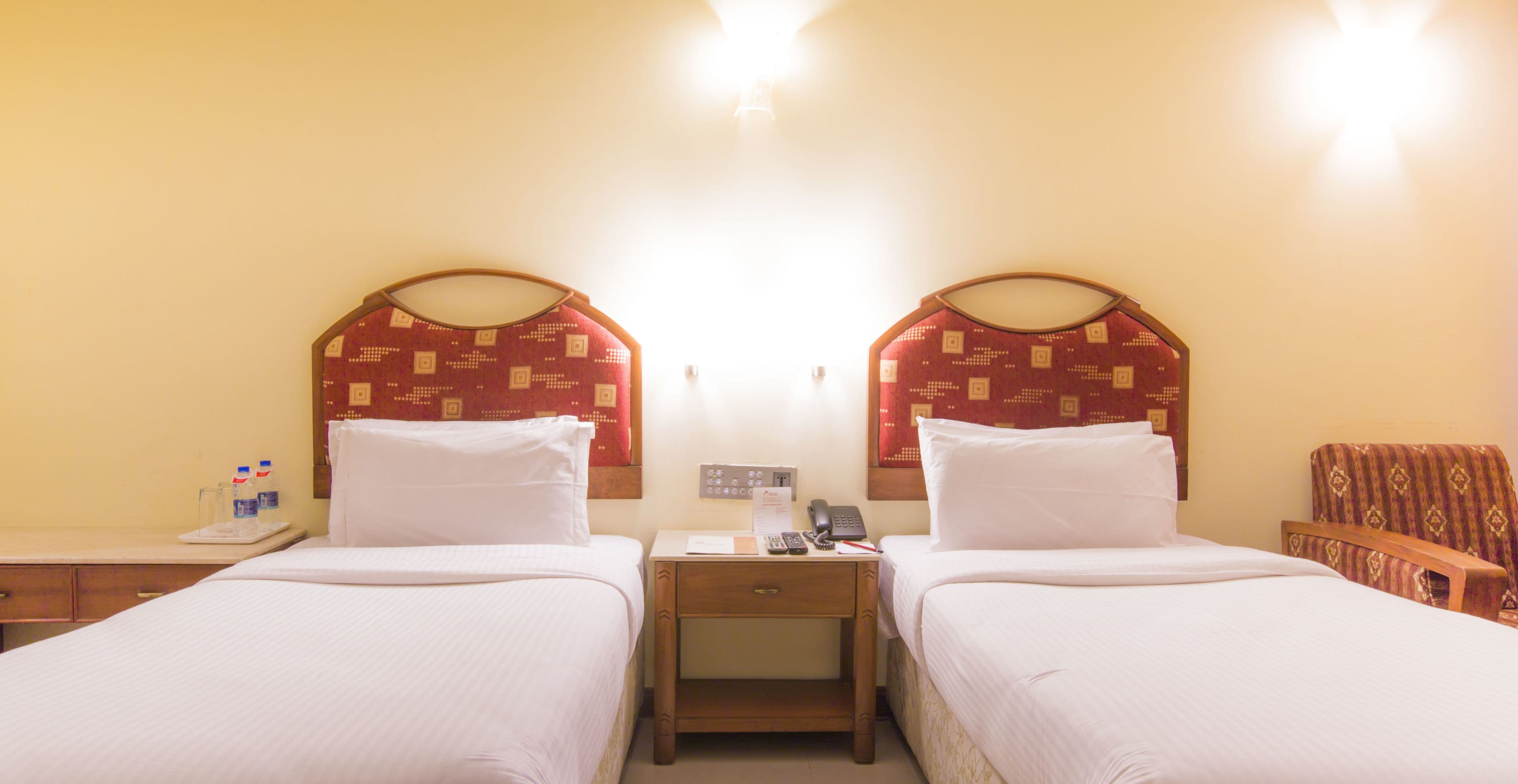 select comfort beds, in-room safe, individually decorated