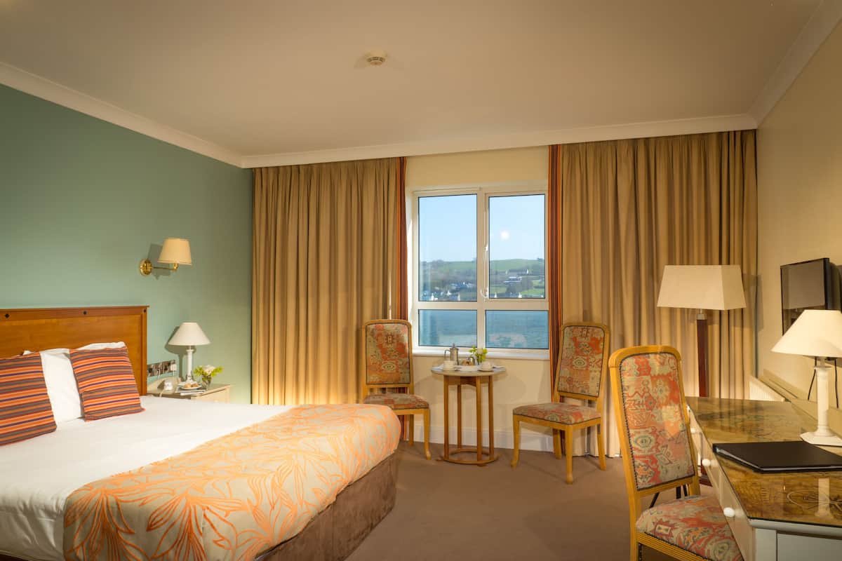 Double Room, Bay View | Individually furnished, desk, laptop workspace, iron/ironing board