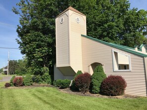 Façade de l’hébergement