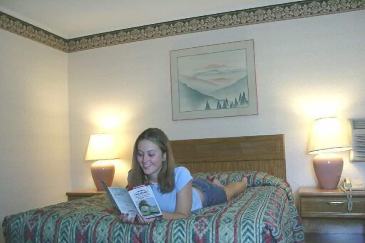 Blackout curtains, free WiFi, bed sheets
