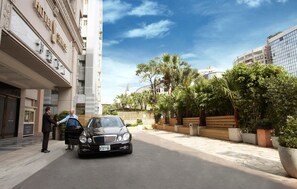 Entrée de l’hébergement