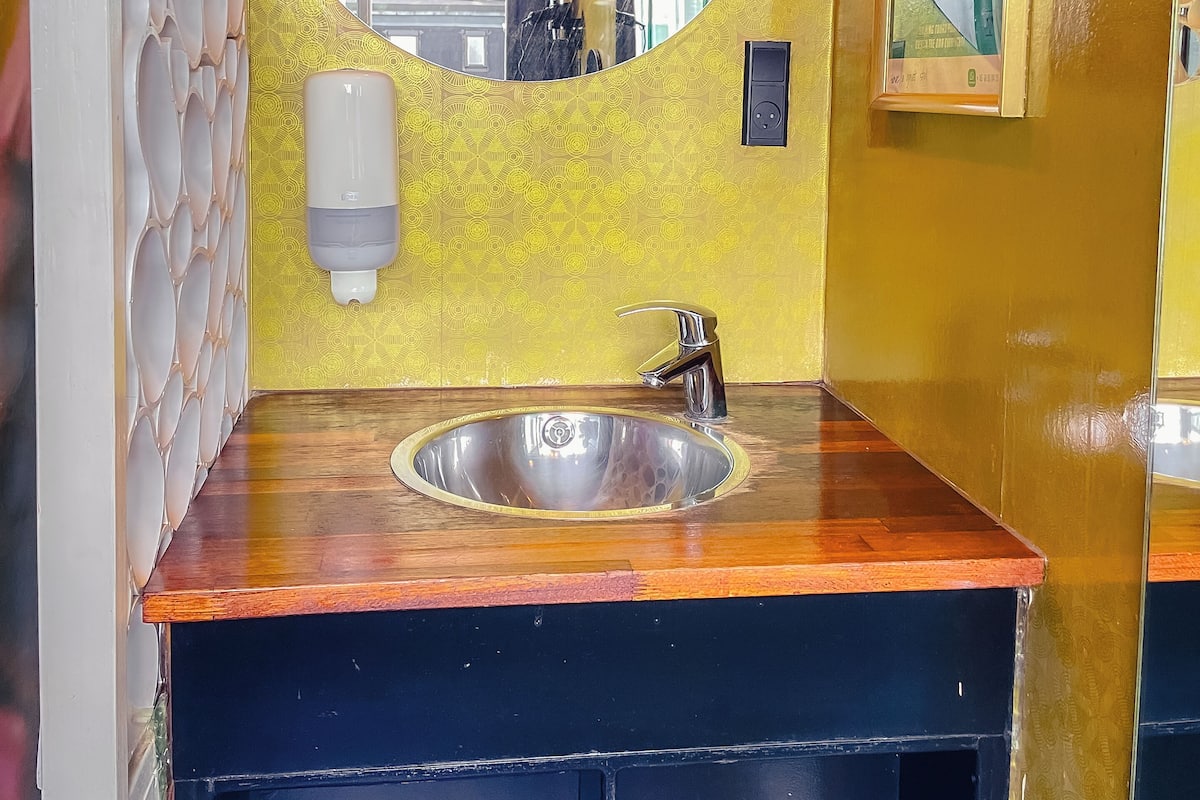 One Bed in a Four Bed Female Dorm With Shared Bathroom | Iron/ironing board, free WiFi, bed sheets