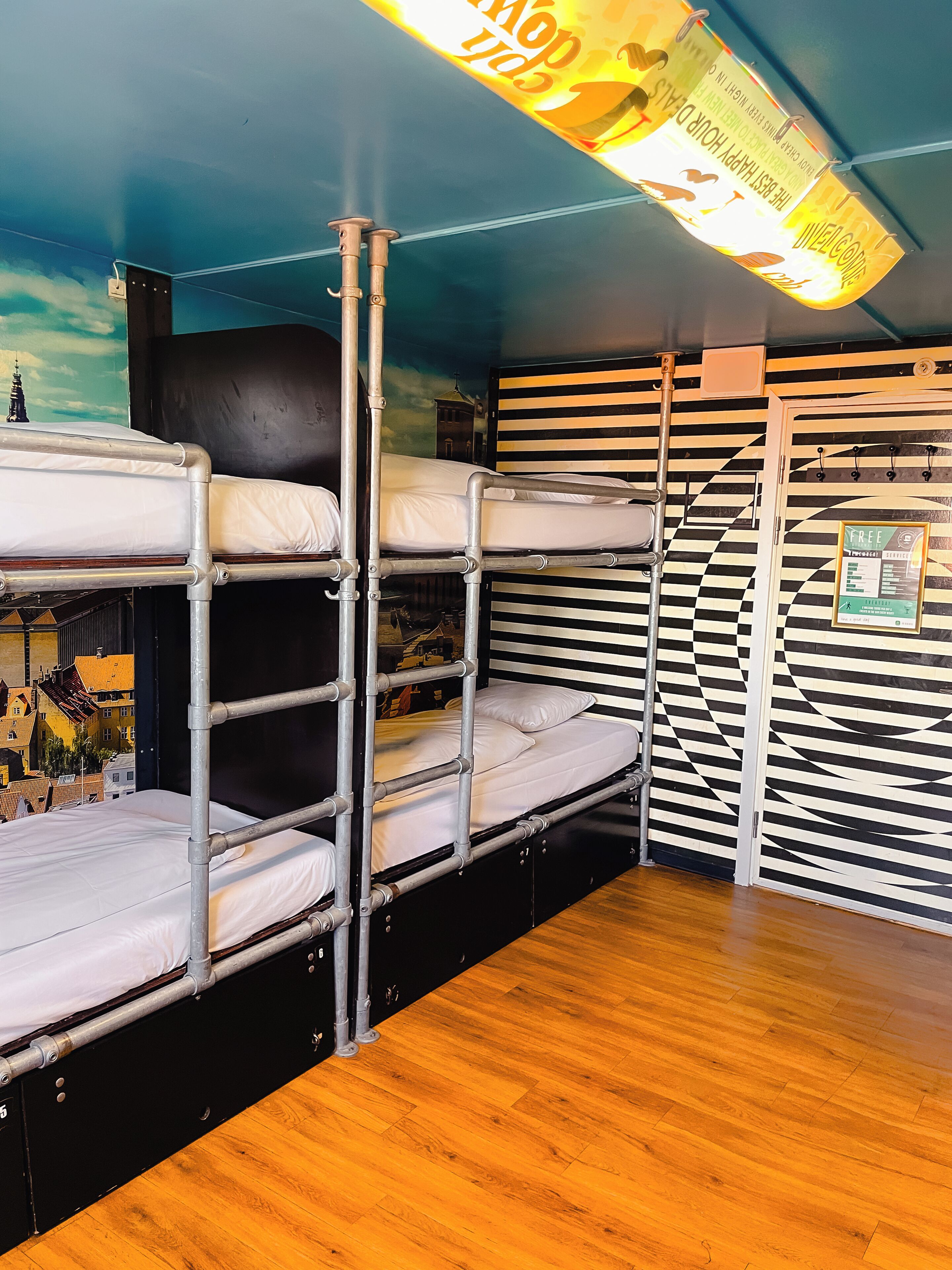 One Bed in a 8-12 Bed Mixed Dorm - Shared Bathroom | Strygejern/strygebræt, gratis Wi-Fi, sengetøj