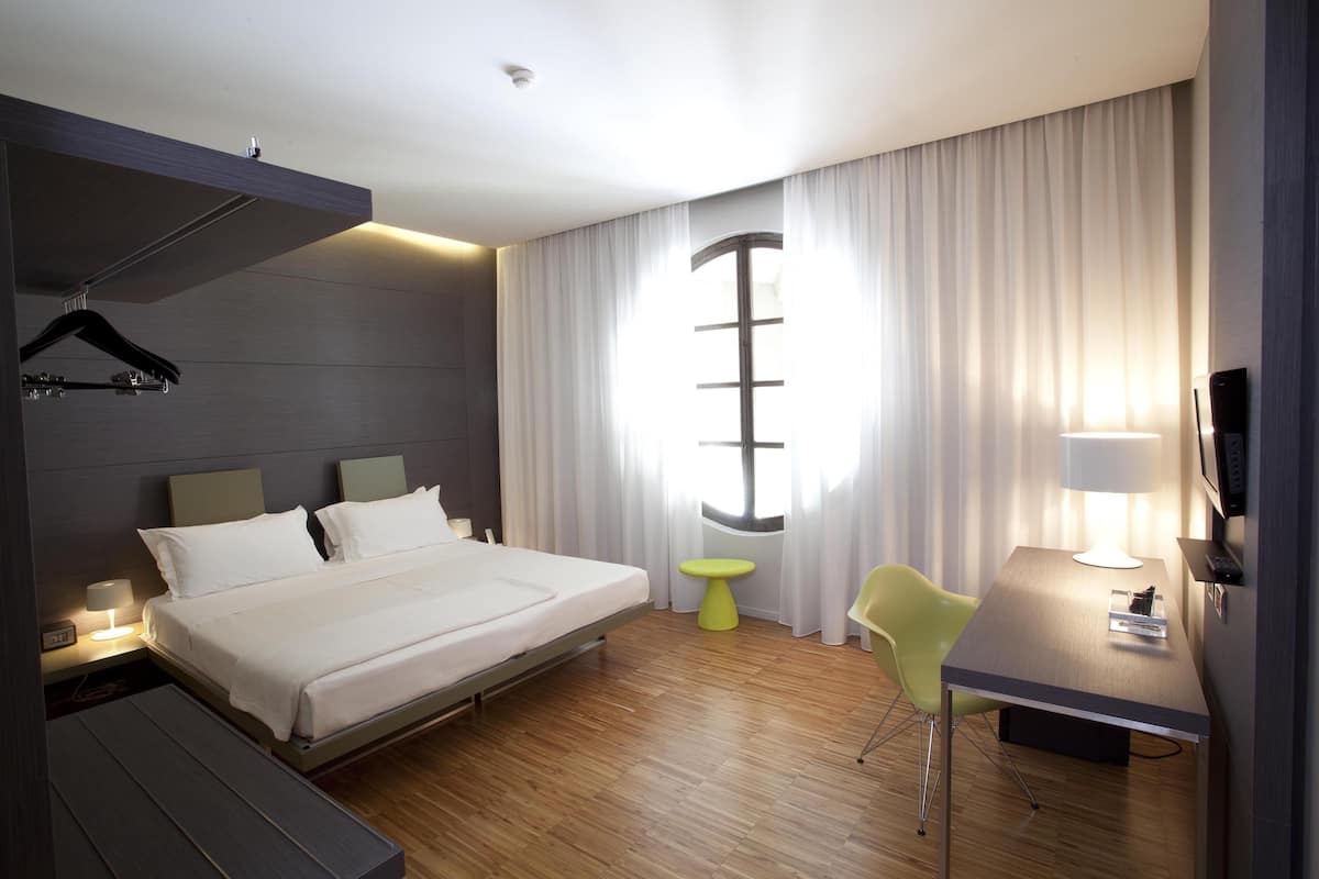 1 habitación, sábanas italianas Frette y ropa de cama hipoalergénica