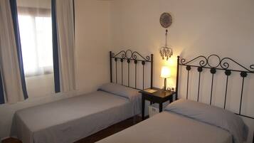 Individually decorated, individually furnished, iron/ironing board